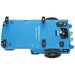 TI-Innovator Rover robot car by Texas Instruments, blue chassis, wheels, STEM education tool