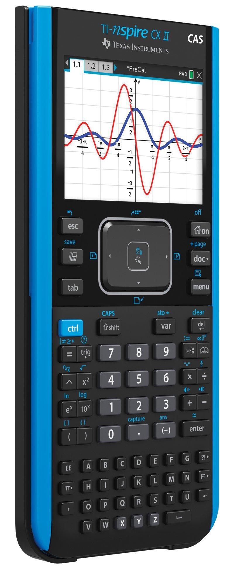 TI-Nspire CX II CAS Graphing Calculator - Teacher's Pack of 10 - Underwood Distributing Co.