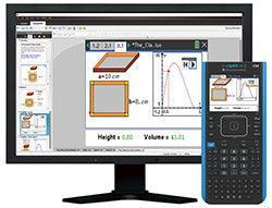 TI-Nspire CX II CAS Handheld Graphing Calculator w/ Teacher Software - Underwood Distributing Co.