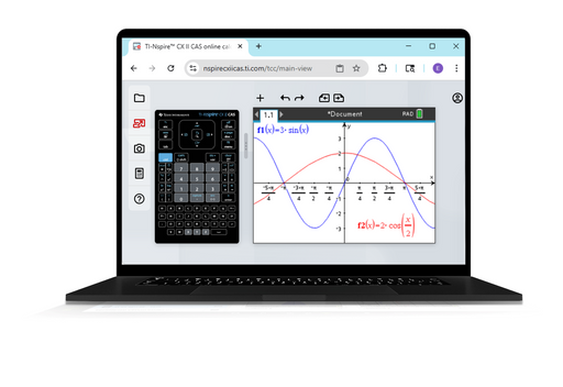 TI-Nspire CX II CAS Online Calculator - Underwood Distributing Co.