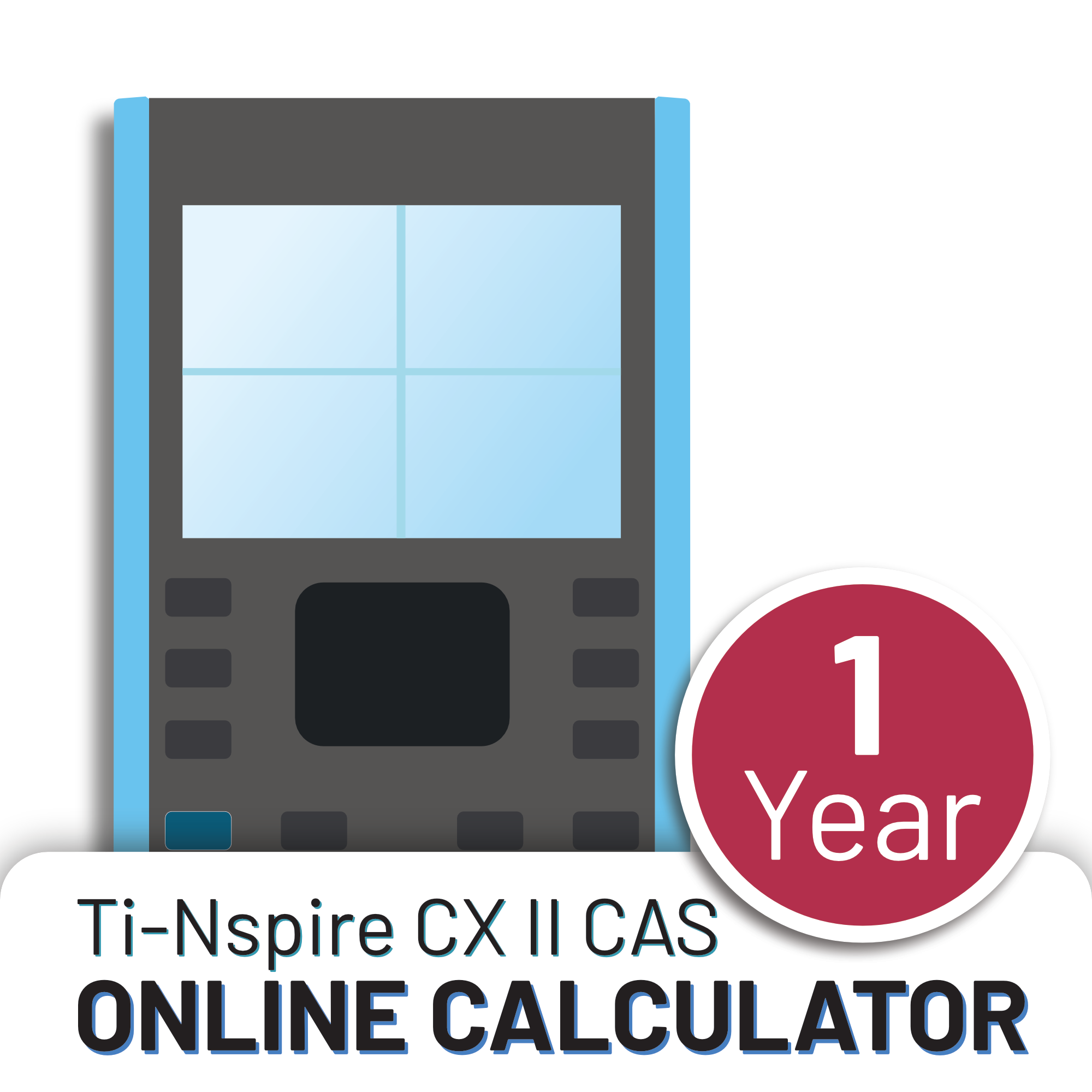 TI-Nspire CX II CAS Online Calculator - Underwood Distributing Co.