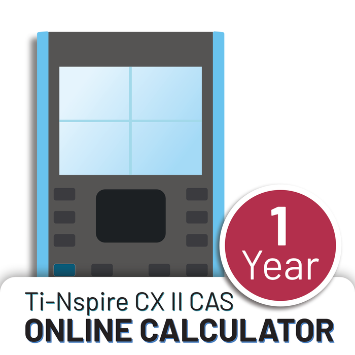 TI-Nspire CX II CAS Online Calculator - Underwood Distributing Co.