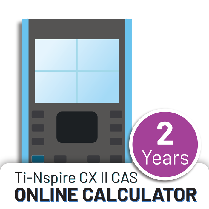 TI-Nspire CX II CAS Online Calculator - Underwood Distributing Co.