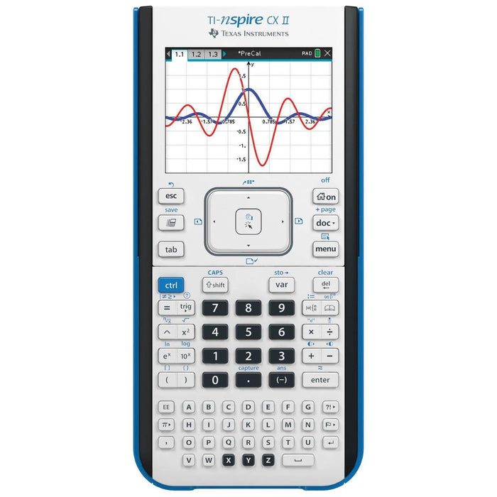 Texas Instruments TI-Nspire CX II graphing calculator with color graph display, sold by Underwood Distributing Co.