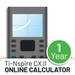 TI-Nspire CX II Online Calculator - Underwood Distributing Co.