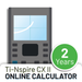 TI-Nspire CX II Online Calculator - Underwood Distributing Co.