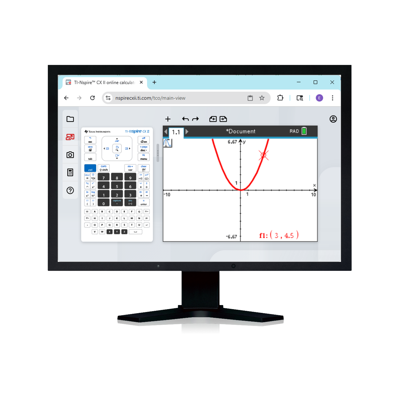 TI-Nspire CX II Online Calculator - Underwood Distributing Co.