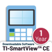 TI-SmartView CE software 1 year license icon, blue calculator graphic, Underwood Distributing