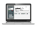 Laptop displaying TI-SmartView MathPrint calculator software for math and STEM education