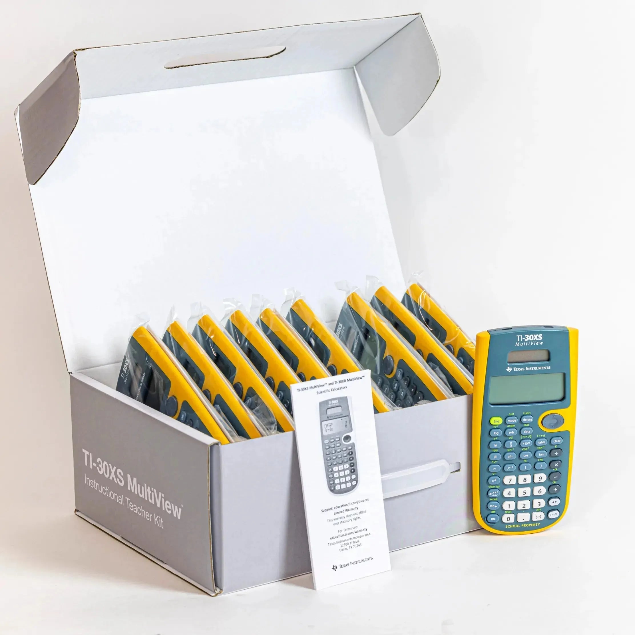 Texas Instruments® TI-30XS MultiView™ EZSpot Calculator - Teacher Pack
