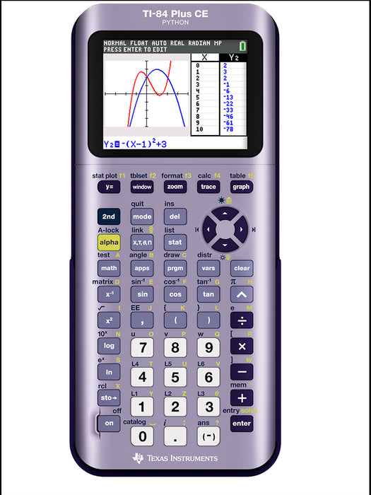 Ti-84 Plus CE Python Graphing Calculator - Infinity Iris