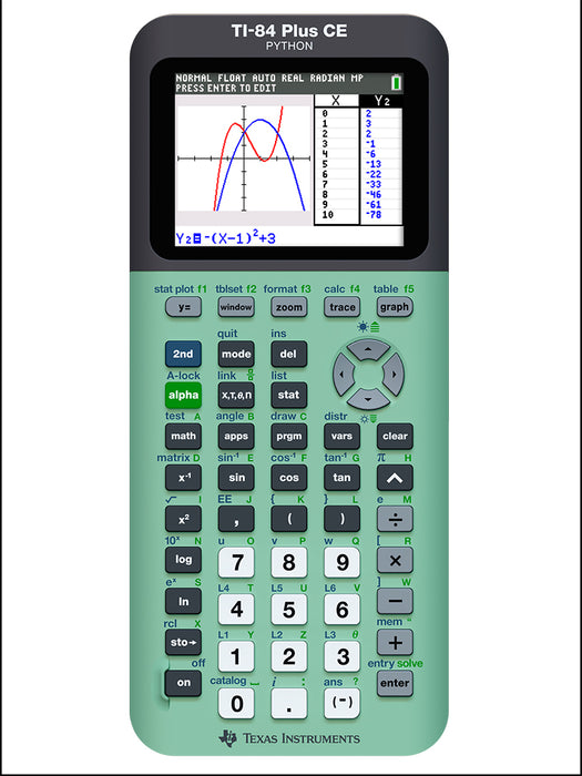 Ti-84 Plus CE Python Graphing Calculator - Measure Mint