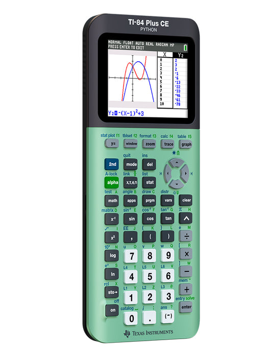 Ti-84 Plus CE Python Graphing Calculator - Measure Mint