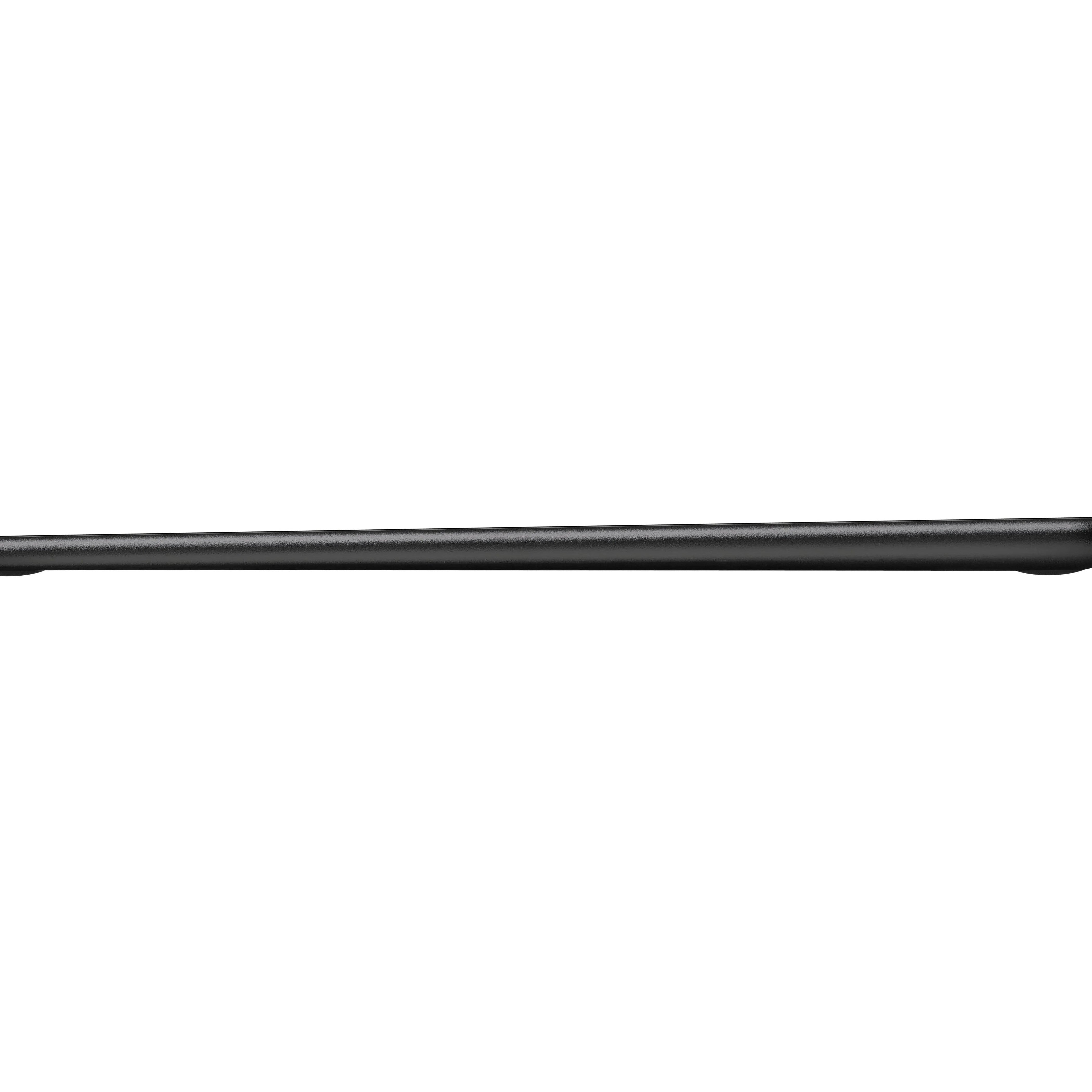 Side view of black Wacom Intuos Bluetooth drawing tablet on white background