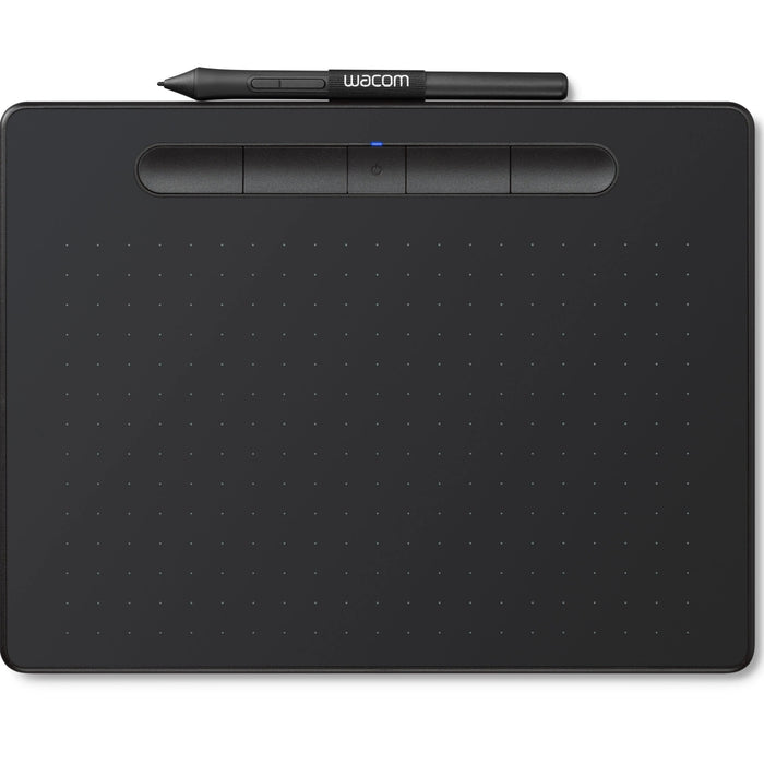 Wacom Intuos Bluetooth drawing tablet with stylus, black, sold by Underwood Distributing Co.